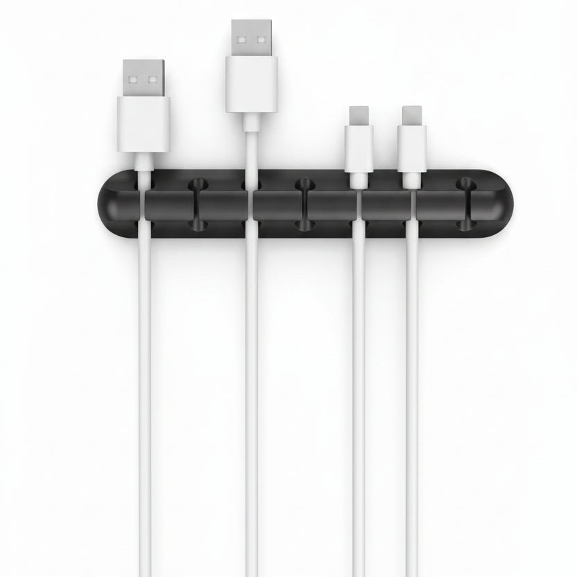 USB Cable Organizer Seven Hole